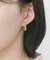 ステンレスオーバルフープピアス