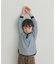 『150サイズあり』ワッフルボーダーロングTシャツ(KIDS)