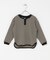 『150サイズあり』ワッフルボーダーロングTシャツ(KIDS)