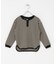 『150サイズあり』ワッフルボーダーロングTシャツ(KIDS)