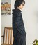 ボーダーフーディーロングTシャツ
