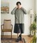 ボーダーフーディーロングTシャツ