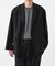 new basic　WOOL SILK SINGLE JACKET