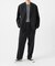 new basic　WOOL SILK SINGLE JACKET