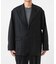 new basic　WOOL SILK SINGLE JACKET