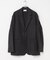new basic　WOOL SILK SINGLE JACKET