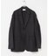new basic　WOOL SILK SINGLE JACKET