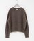 new basic　CASHMERE  SILK MOULINE KNIT
