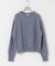 new basic　CASHMERE  SILK MOULINE KNIT