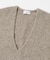 new basic　CASHMERE SILK DEEP V-NECK KNIT