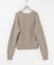 new basic　CASHMERE SILK DEEP V-NECK KNIT