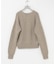 new basic　CASHMERE SILK DEEP V-NECK KNIT