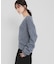 new basic　CASHMERE SILK DEEP V-NECK KNIT