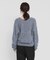 new basic　CASHMERE SILK DEEP V-NECK KNIT