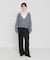 new basic　CASHMERE SILK DEEP V-NECK KNIT