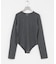 new basic　WASHABLE WOOL CONTOUR TOP