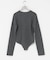new basic　WASHABLE WOOL CONTOUR TOP