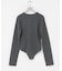 new basic　WASHABLE WOOL CONTOUR TOP