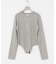 new basic　WASHABLE WOOL CONTOUR TOP