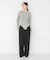 new basic　WASHABLE WOOL CONTOUR TOP