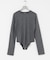 new basic　WASHABLE WOOL CONTOUR TOP