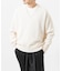 new basic　WASHI WOOL V-NECK KNIT