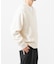 new basic　WASHI WOOL V-NECK KNIT