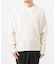 new basic　WASHI WOOL V-NECK KNIT