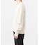 new basic　WASHI WOOL V-NECK KNIT