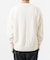 new basic　WASHI WOOL V-NECK KNIT