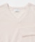 new basic　WASHI WOOL V-NECK KNIT