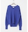new basic　WASHI WOOL V-NECK KNIT
