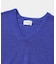 new basic　WASHI WOOL V-NECK KNIT