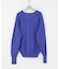 new basic　WASHI WOOL V-NECK KNIT