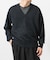 new basic　WASHI WOOL V-NECK KNIT