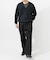 new basic　WASHI WOOL V-NECK KNIT