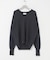 new basic　WASHI WOOL V-NECK KNIT