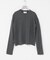 new basic　WASHABLE WOOL STRUCT TOPS