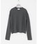 new basic　WASHABLE WOOL STRUCT TOPS