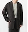 new basic　WOOL SILK LINEN SINGLE JACKET