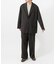 new basic　WOOL SILK LINEN SINGLE JACKET