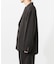 new basic　WOOL SILK LINEN SINGLE JACKET