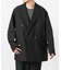 new basic　WOOL LINEN DOUBLE JACKET