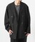 new basic　WOOL LINEN DOUBLE JACKET