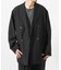 new basic　WOOL LINEN DOUBLE JACKET