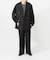 new basic　WOOL LINEN DOUBLE JACKET