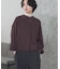 『UR TECH』Aircare ショートコクーンシャツ