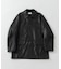 new basic　LAMB LEATHER CAR COAT