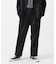 new basic　WOOL SILK WIDE SLACKS