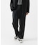 new basic　WOOL SILK WIDE SLACKS